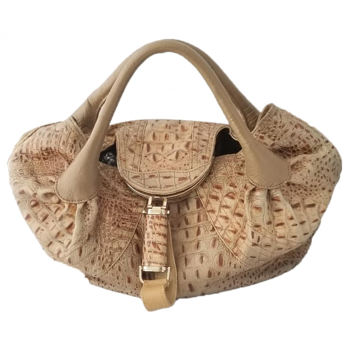 Spy crocodile handbag