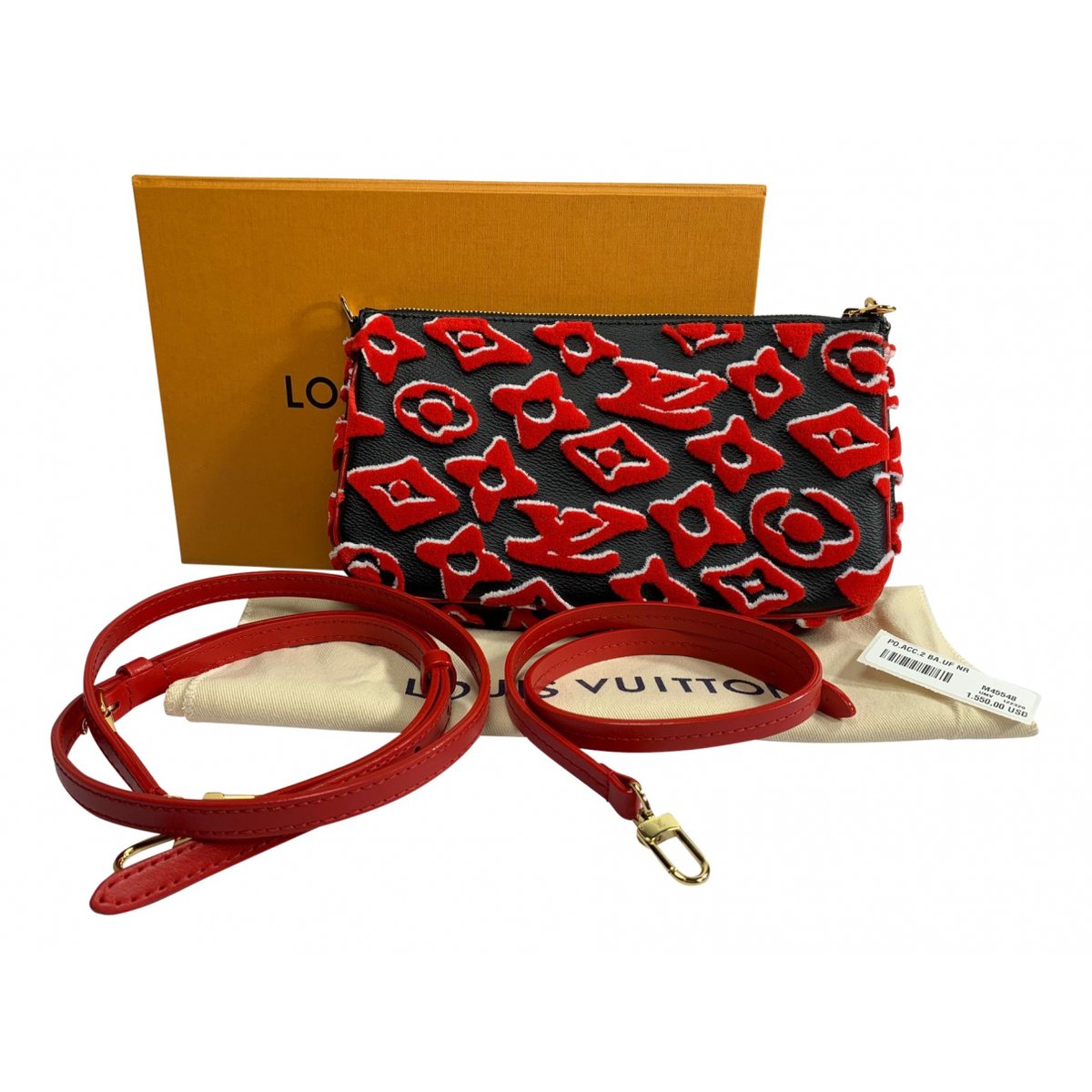 Multi Pochette Accessoires leather crossbody bag