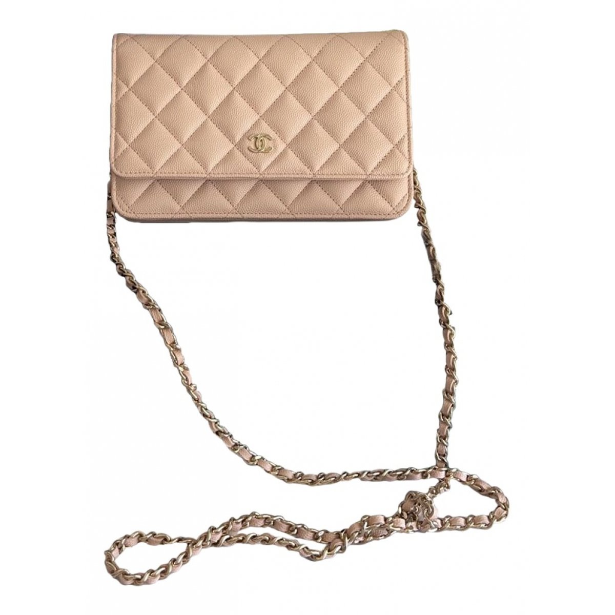 Wallet On Chain Timeless/Classique leather crossbody bag