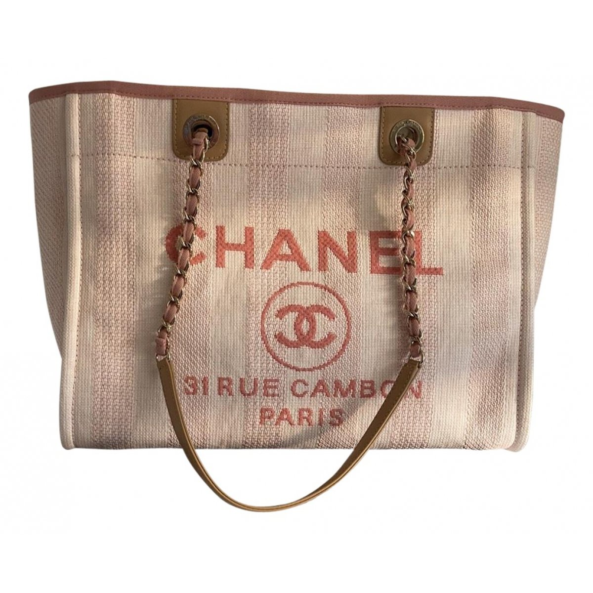 Deauville Chain cloth tote