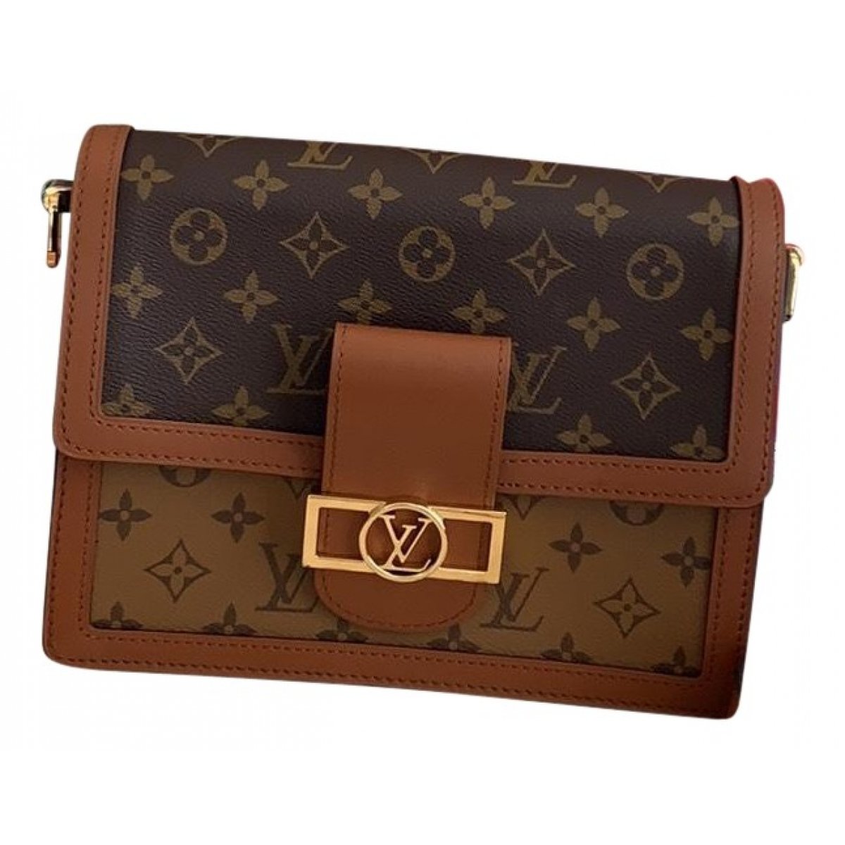 Dauphine leather handbag