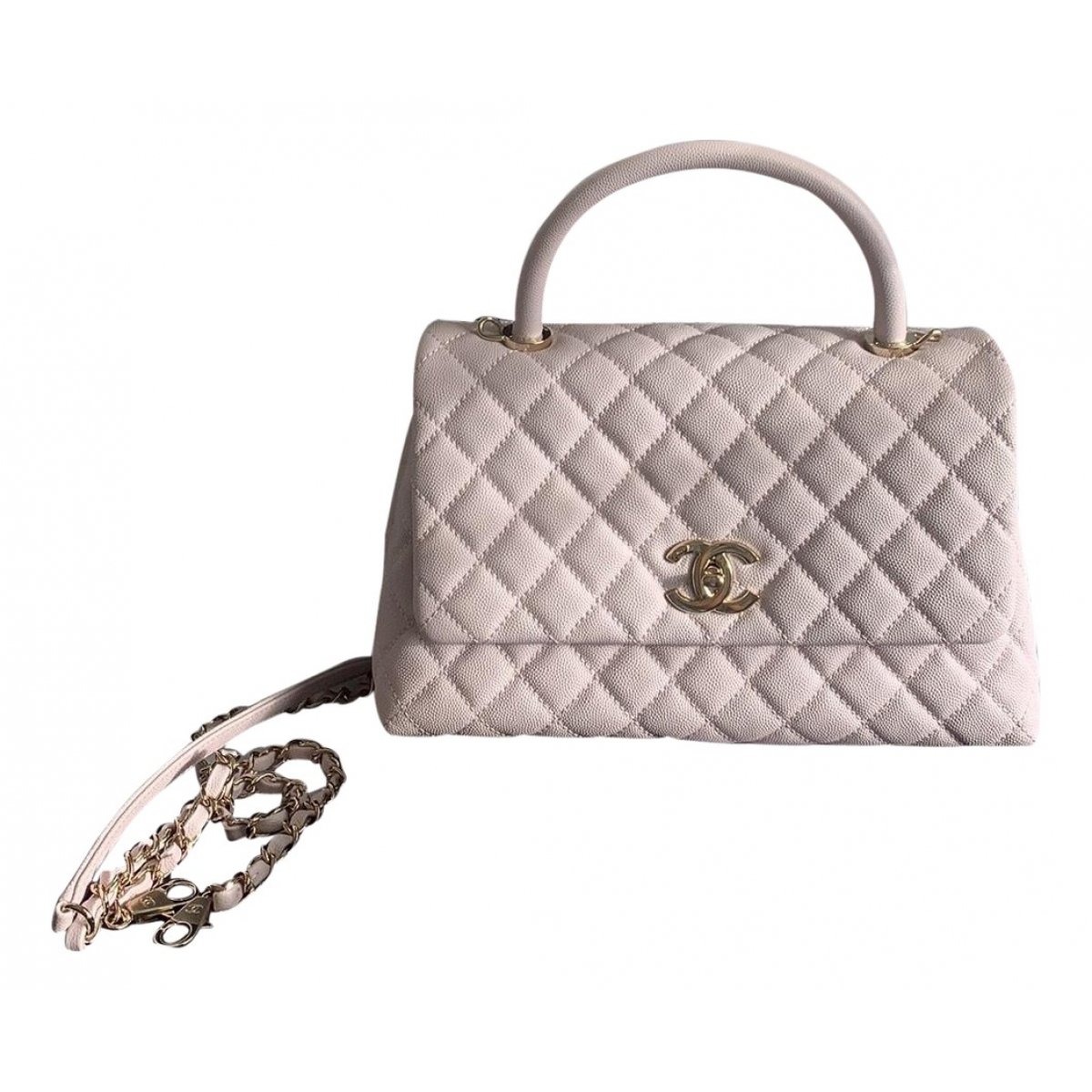 Coco Handle leather handbag