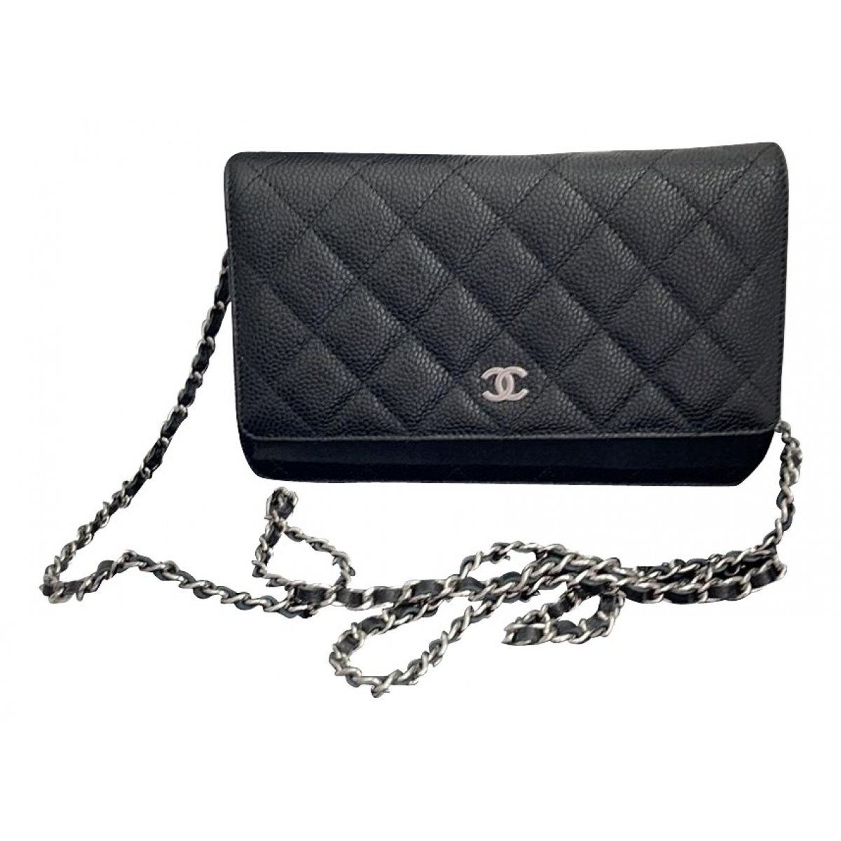 Wallet On Chain Timeless/Classique leather crossbody bag