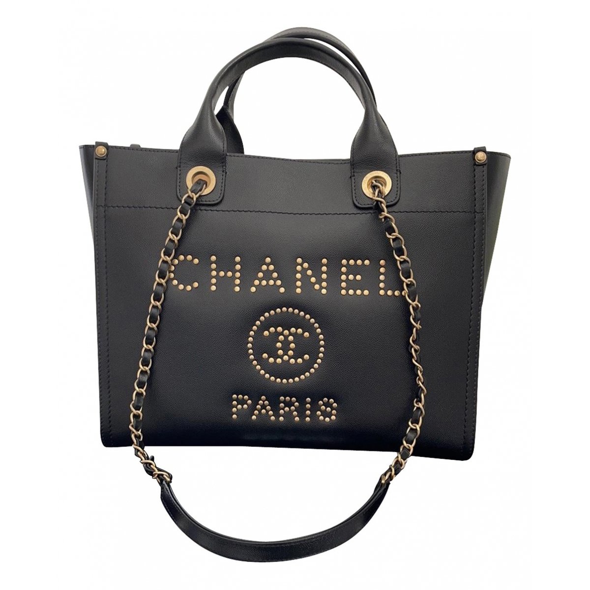 Deauville leather tote