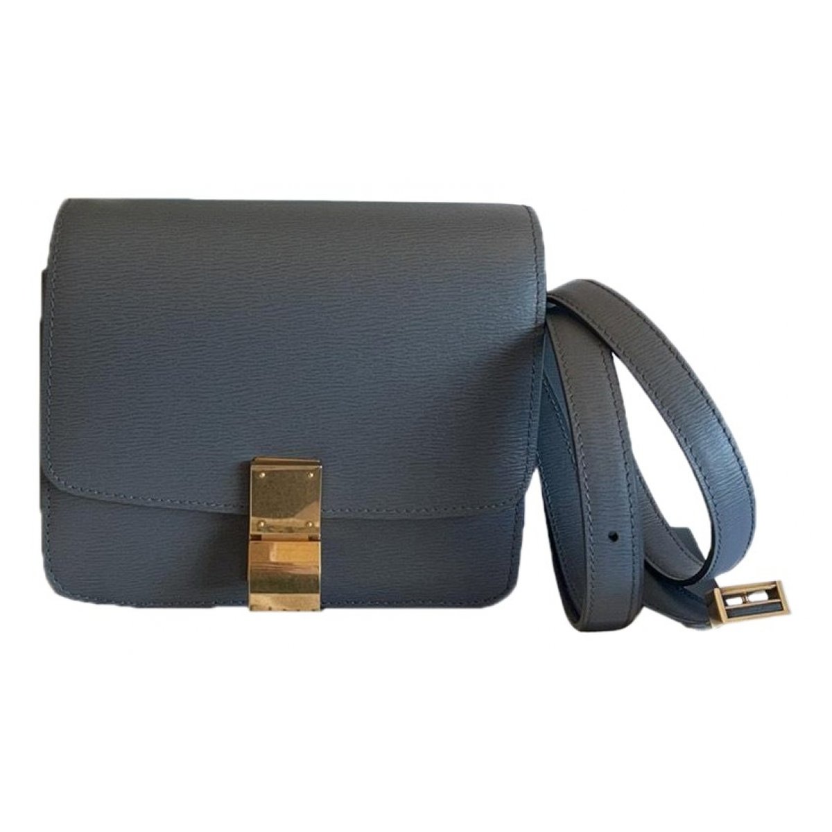 Classic leather crossbody bag