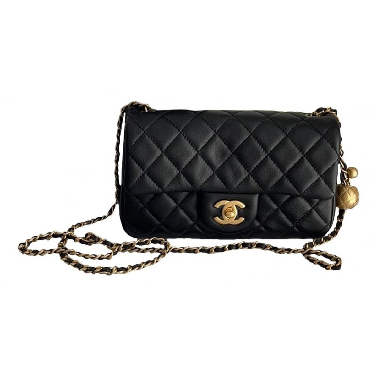 Trendy CC Wallet on Chain leather crossbody bag