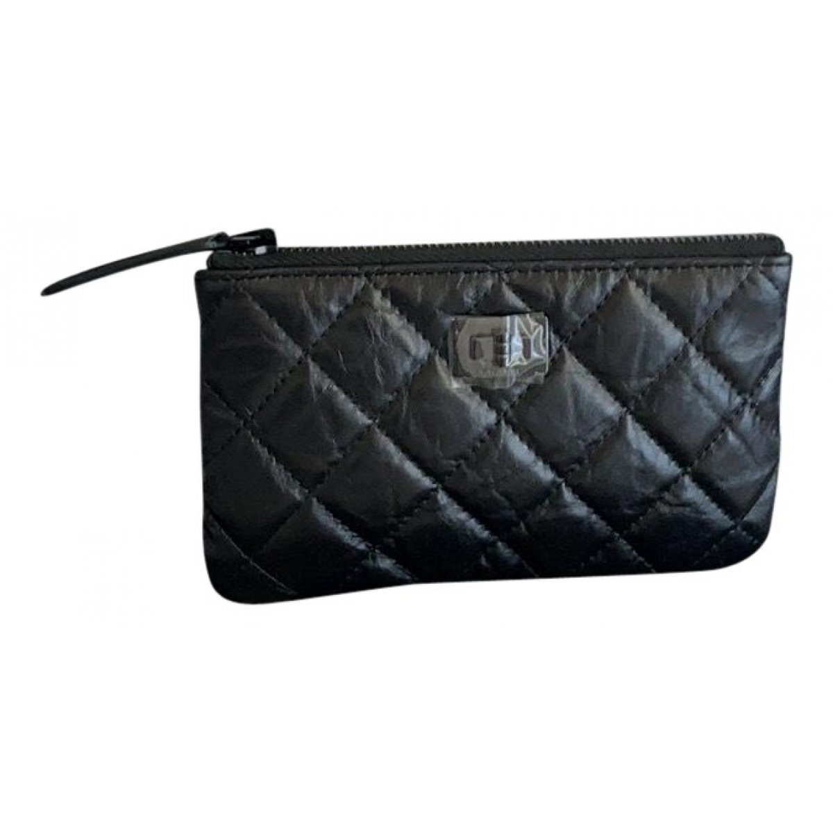 Chanel 19 leather clutch bag