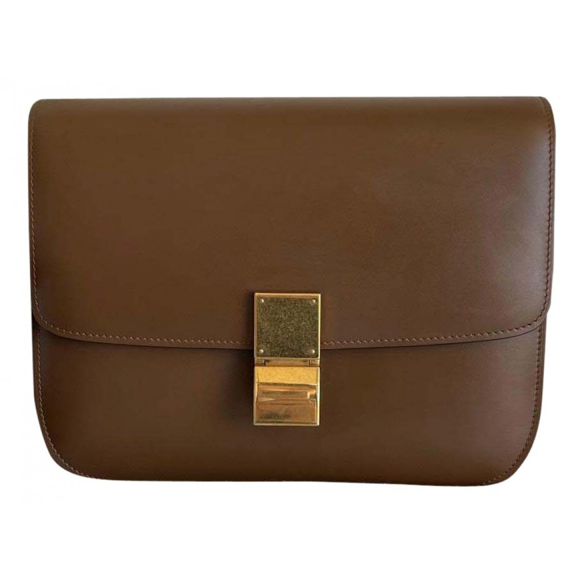 Classic leather crossbody bag