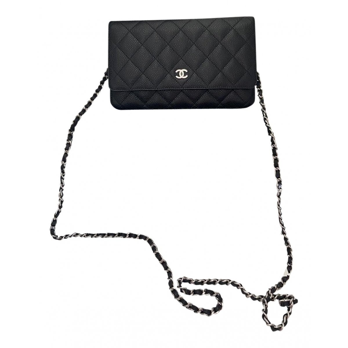 Wallet On Chain Timeless/Classique leather crossbody bag