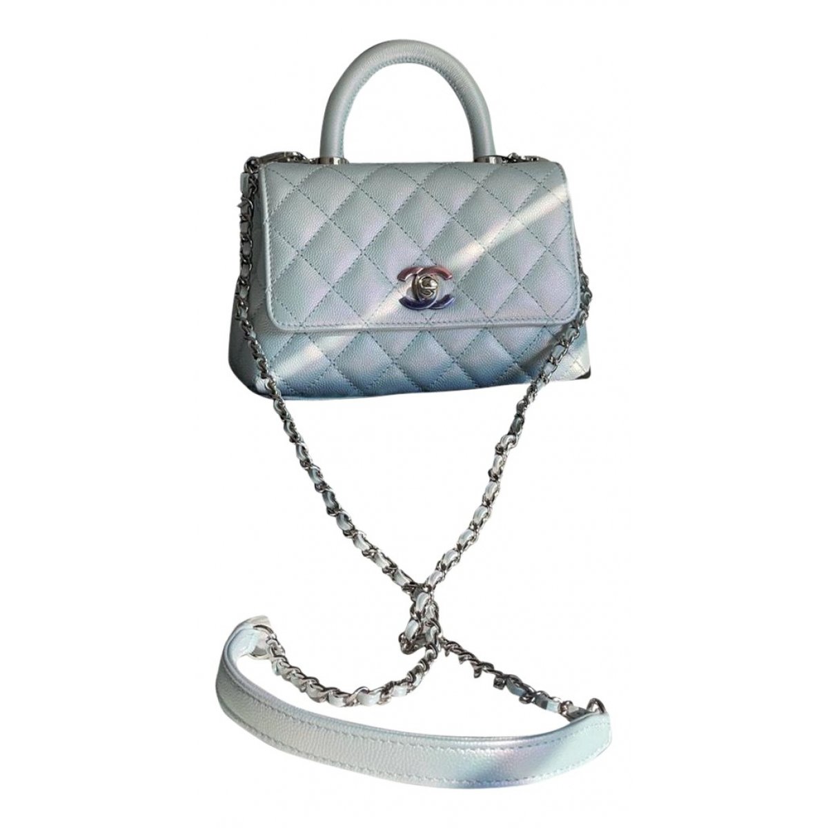 Coco Handle leather handbag