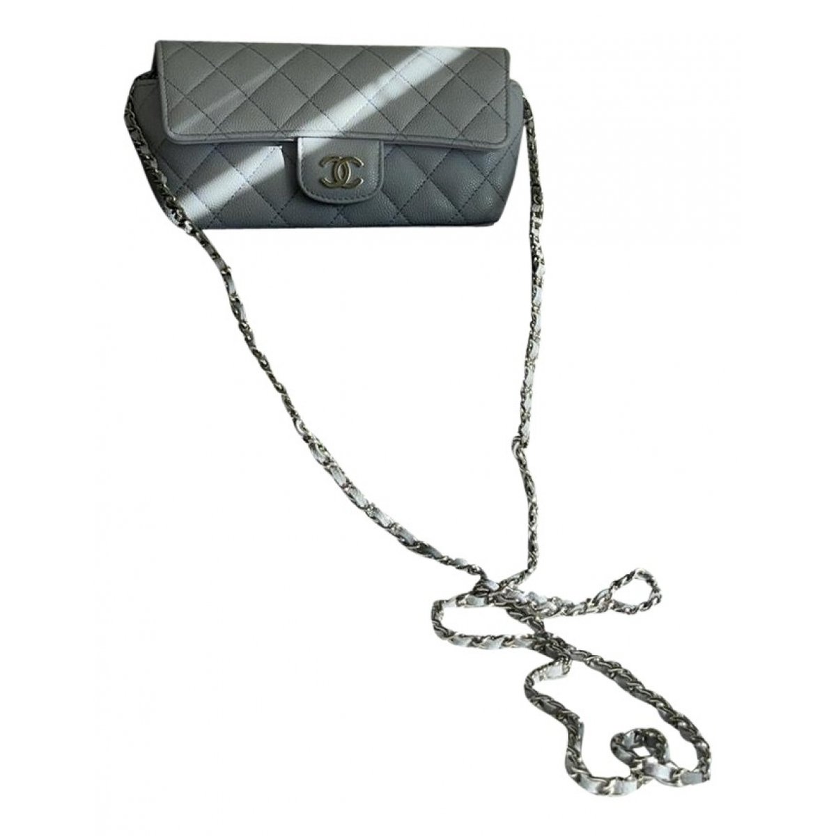 Statement leather handbag