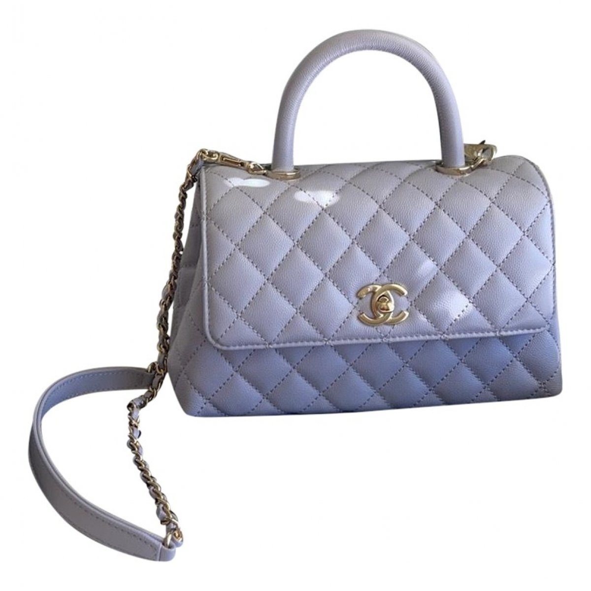 Coco Handle leather handbag