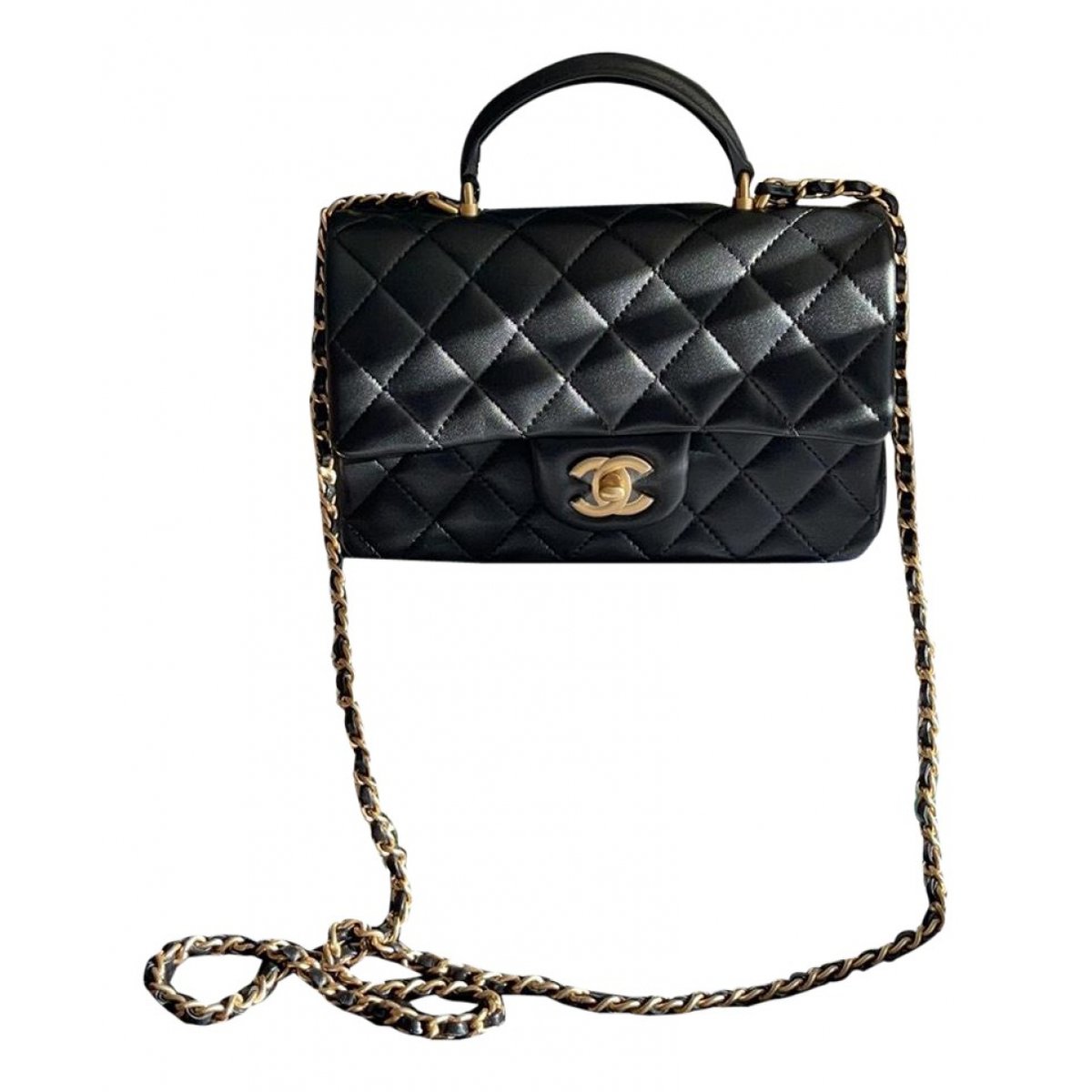 Timeless Classique Top Handle leather handbag