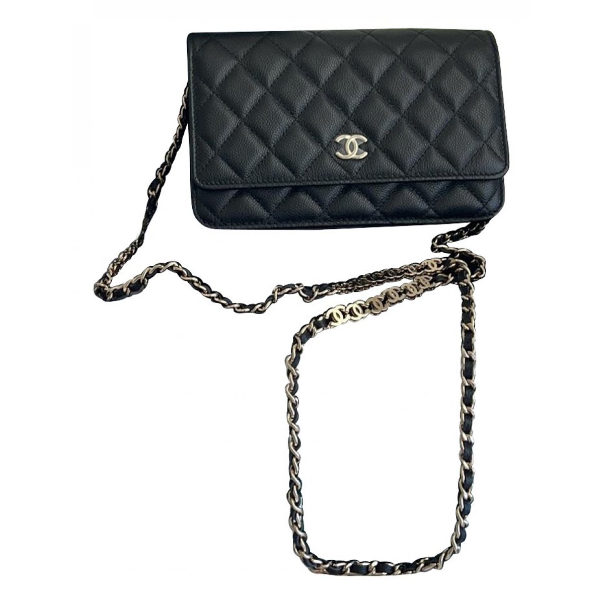 Wallet On Chain Timeless/Classique leather crossbody bag