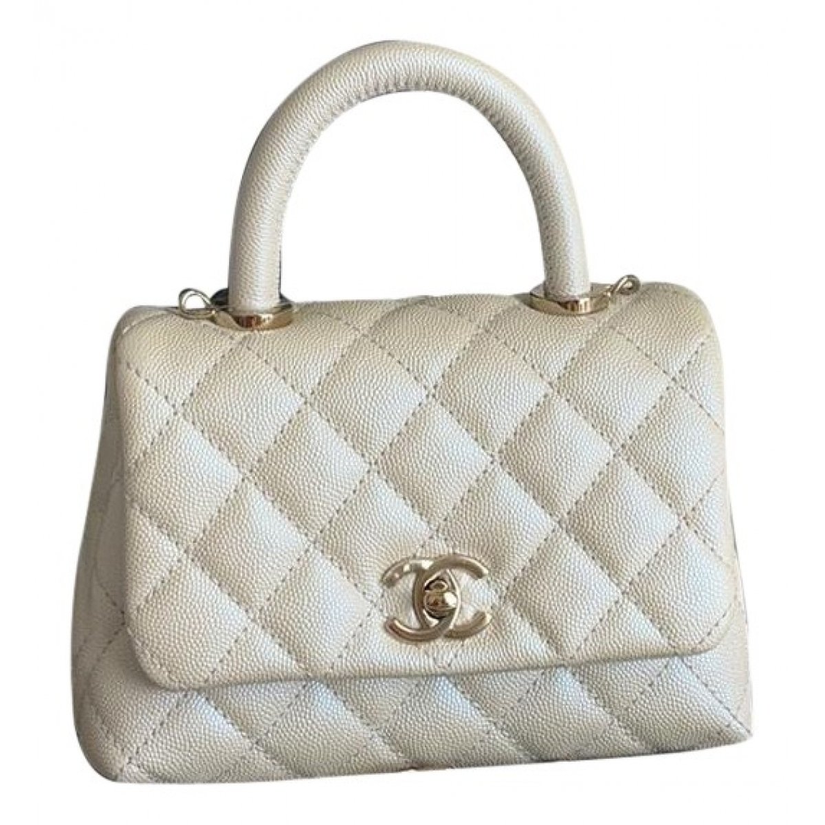Coco Handle leather handbag