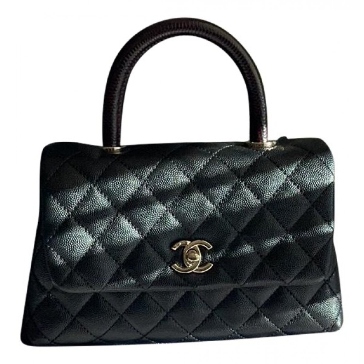 Coco Handle leather handbag