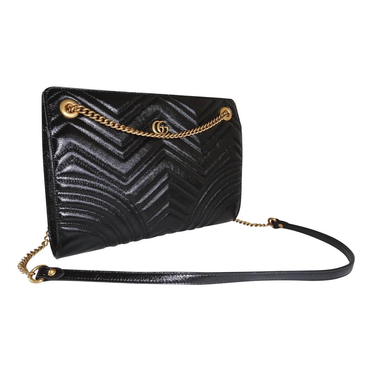 GG Marmont Chain leather tote