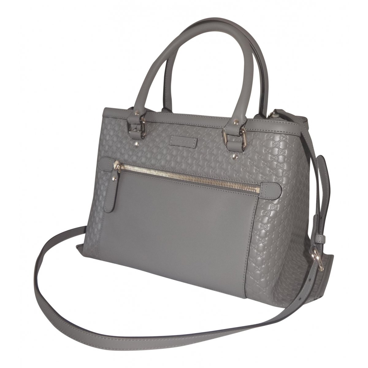 Dôme leather handbag