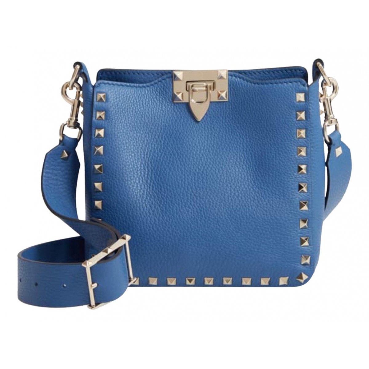 Rockstud Hobo leather crossbody bag