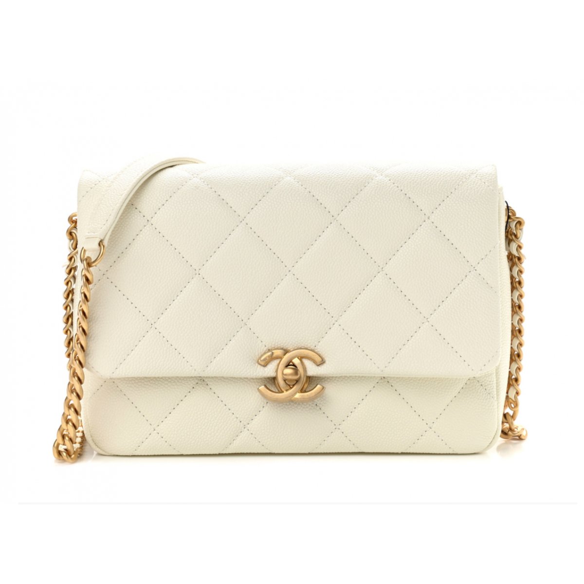 Trendy CC Wallet on Chain leather crossbody bag