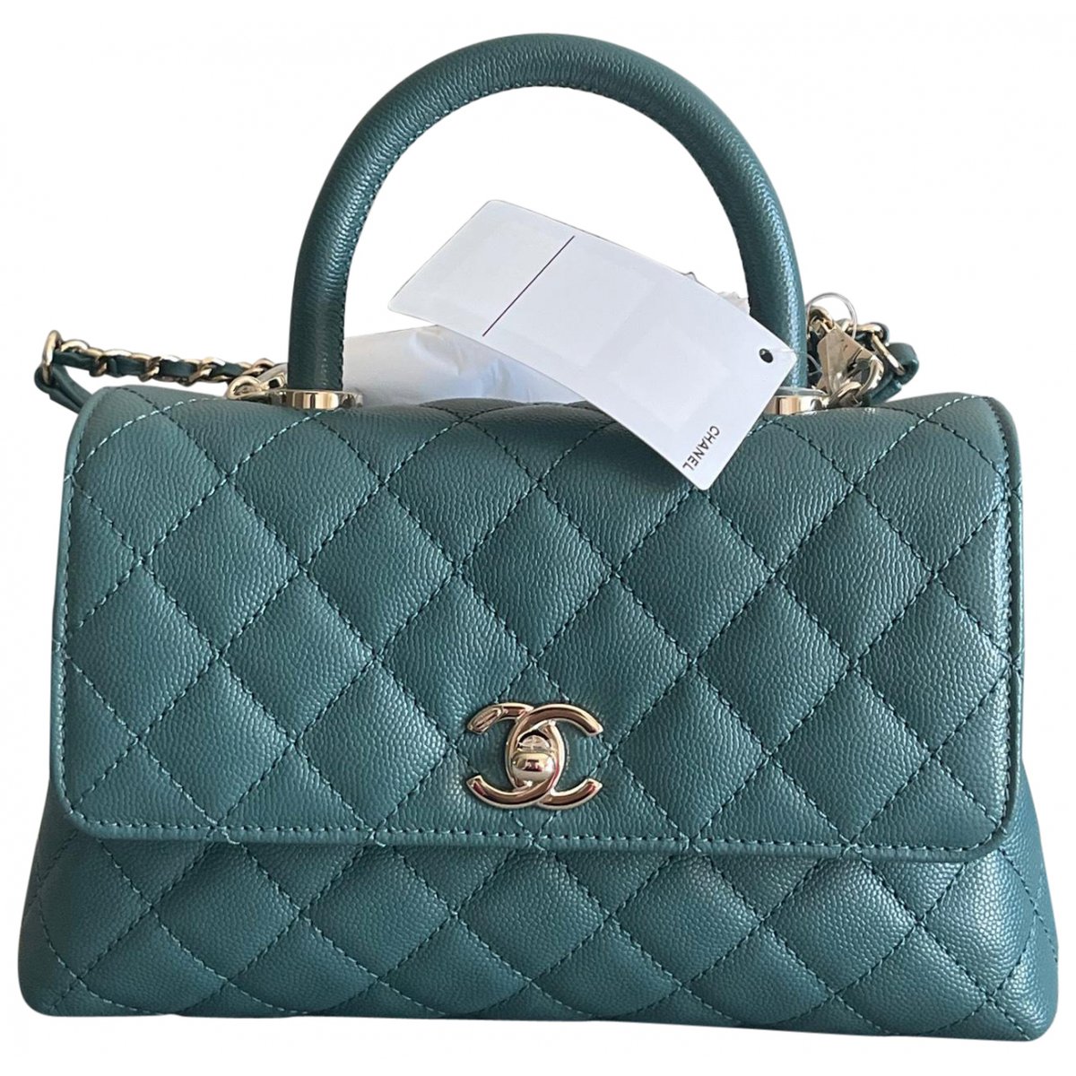 Coco Handle leather handbag