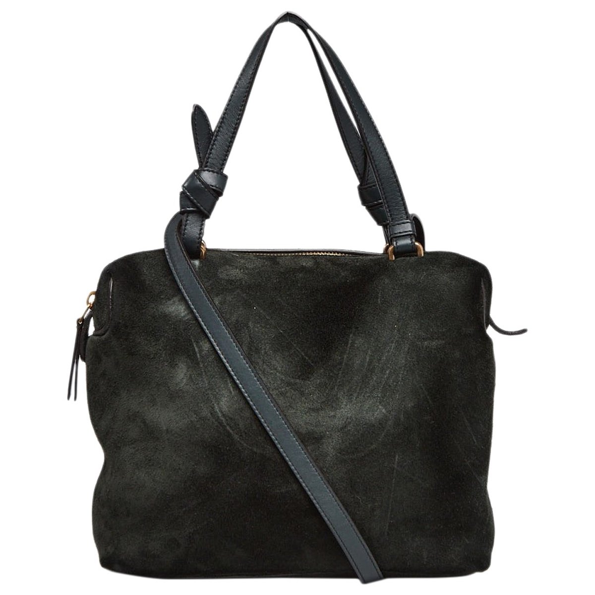 Tri-Fold leather tote