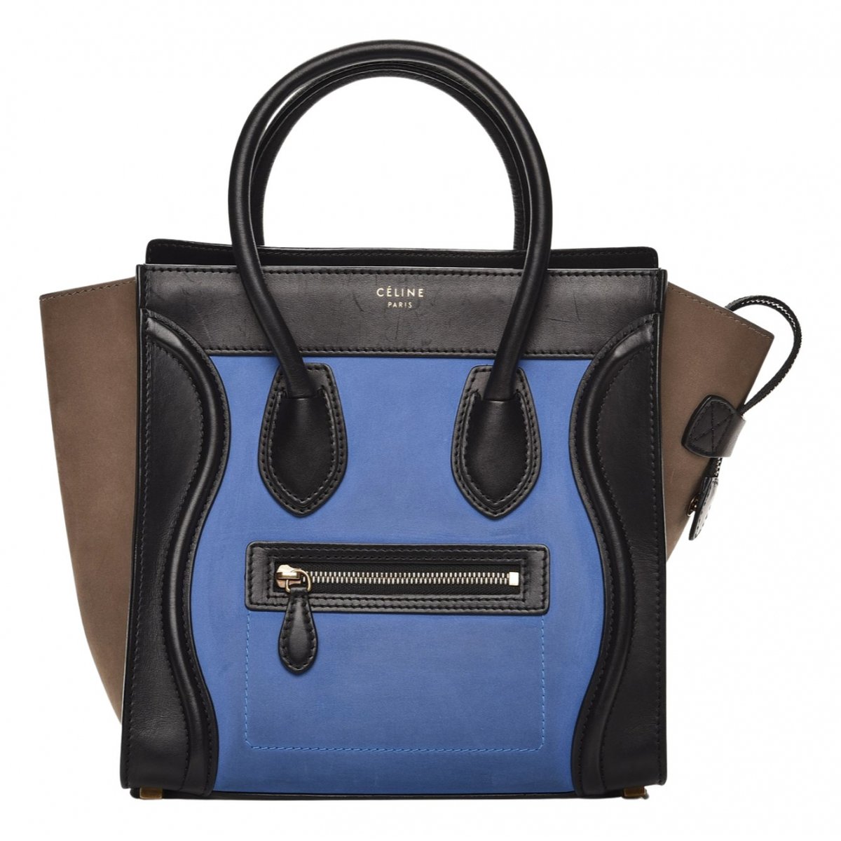 Nano Luggage leather handbag