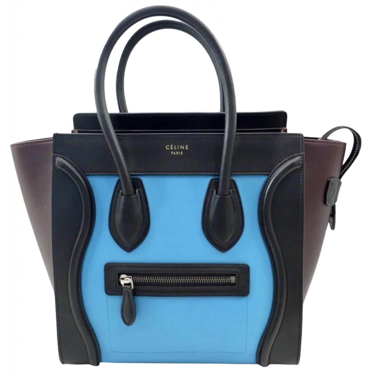 Nano Luggage leather handbag