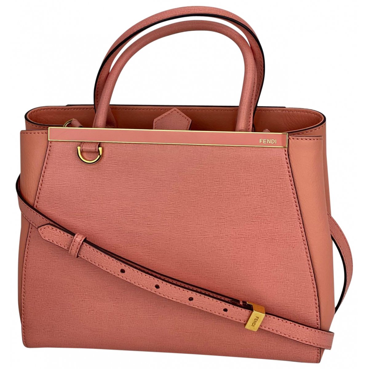 Dot Com leather handbag