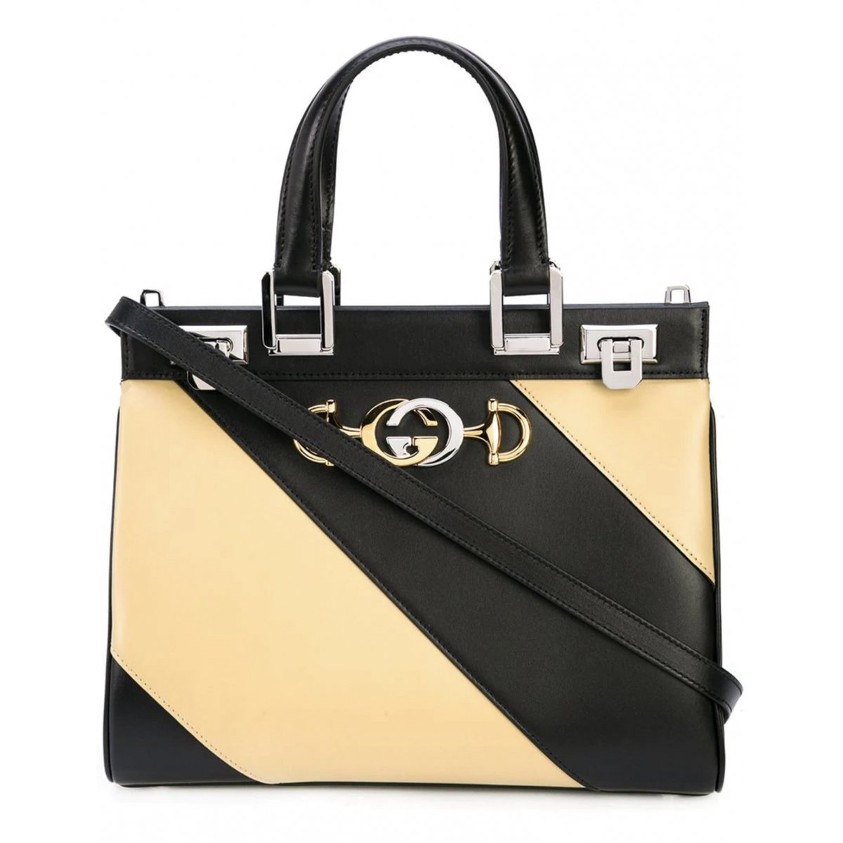 Zumi leather handbag