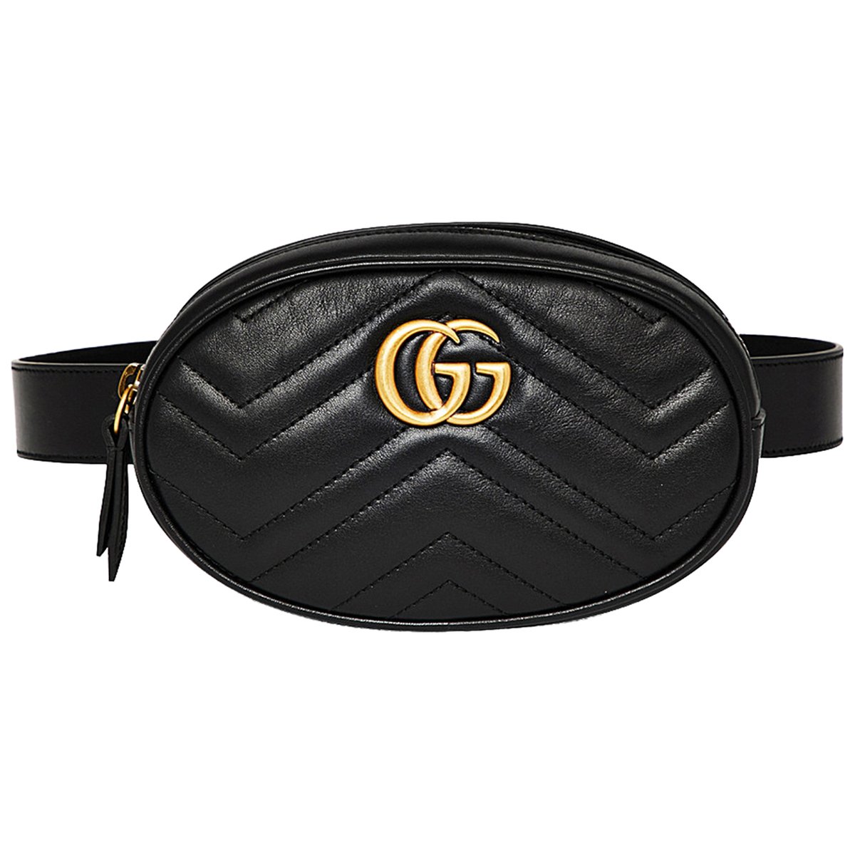 GG Marmont Oval leather handbag