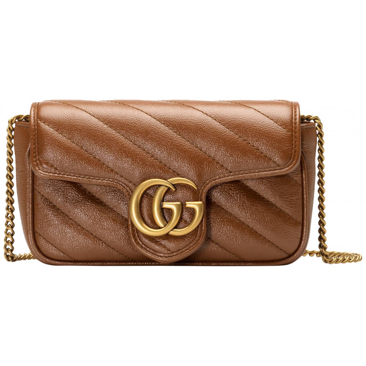 GG Marmont Flap leather handbag