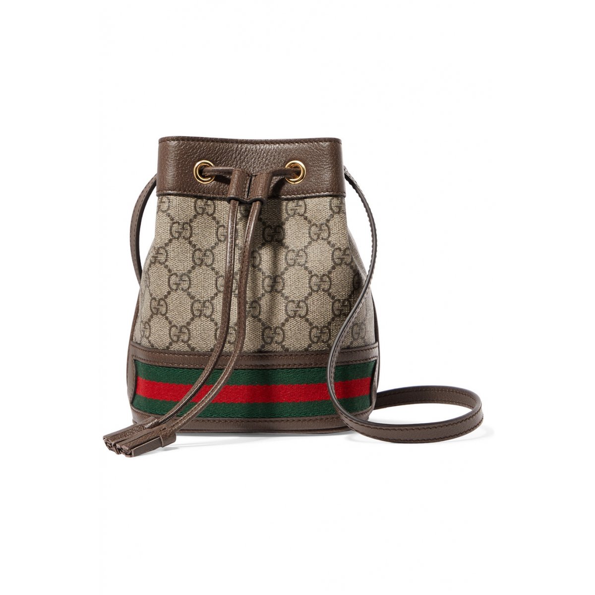 Ophidia Bucket cloth crossbody bag