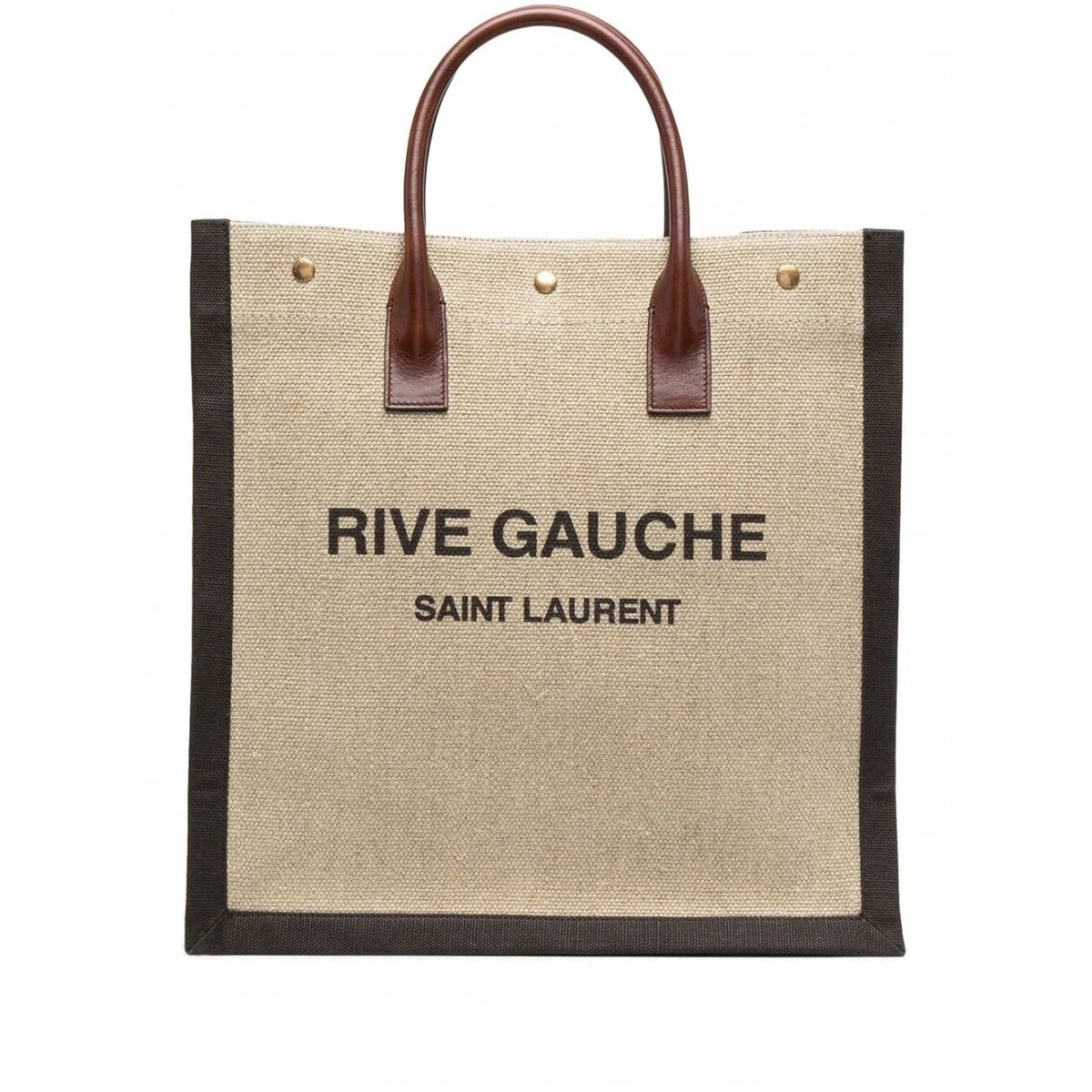 Cabas Rive Gauche linen handbag