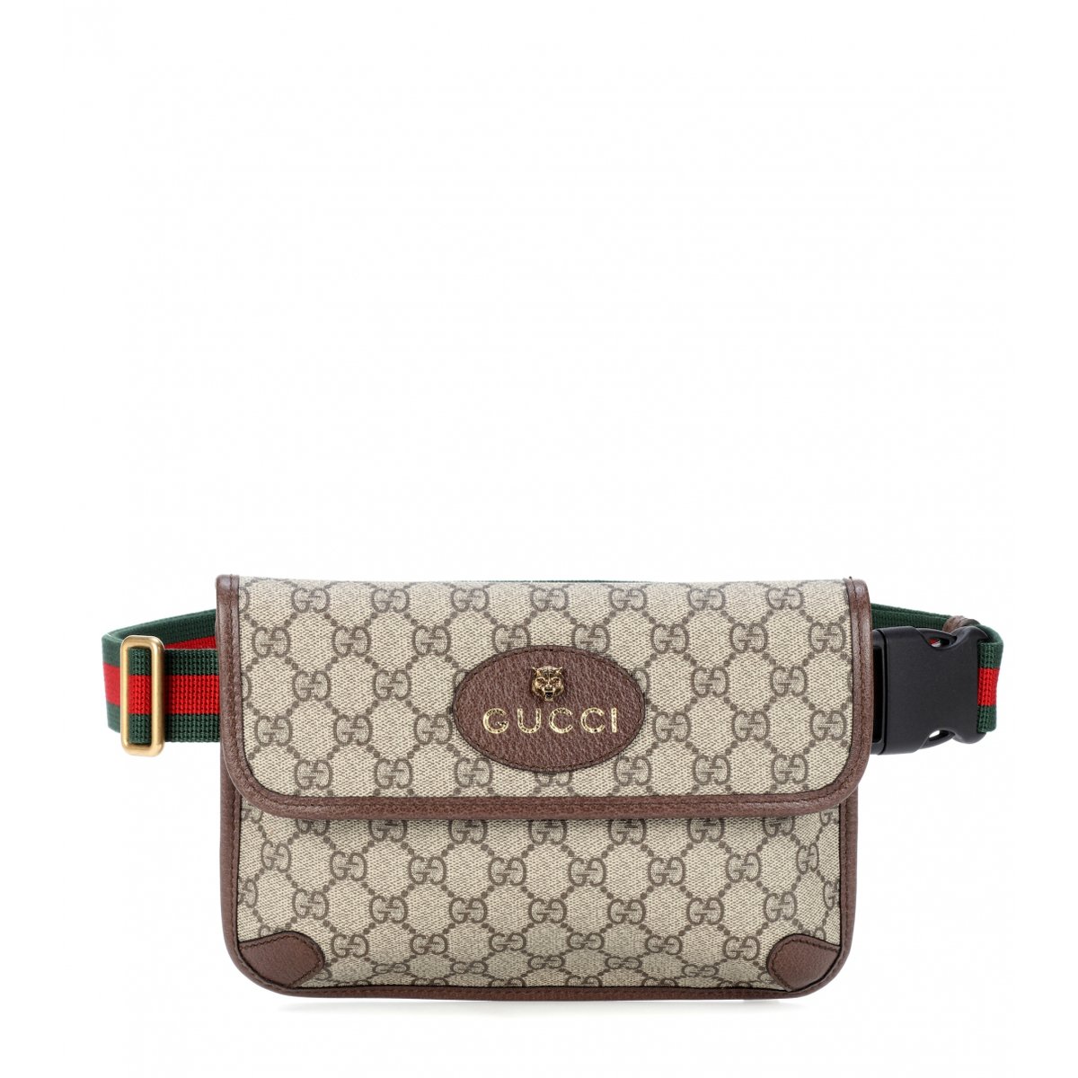 Ophidia GG leather crossbody bag