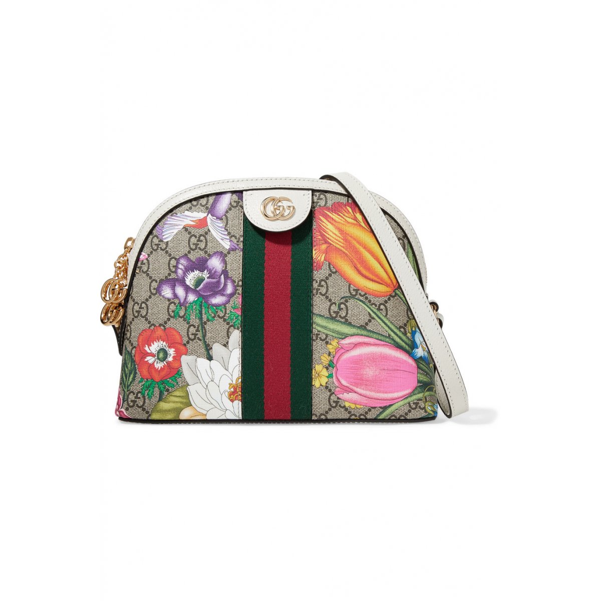 Ophidia Dome cloth handbag