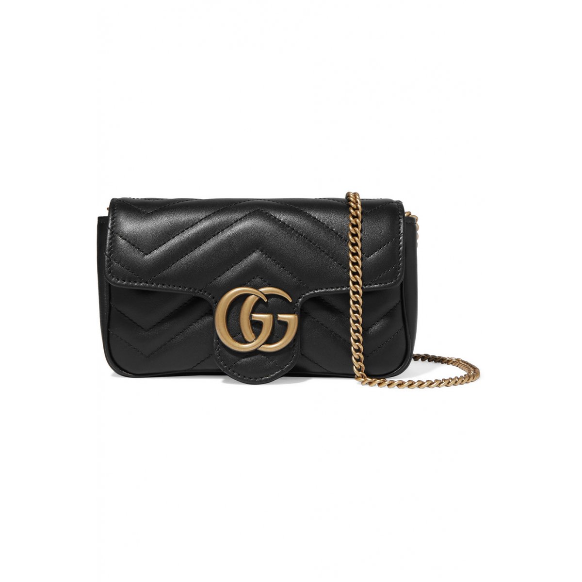 GG Marmont Flap leather crossbody bag