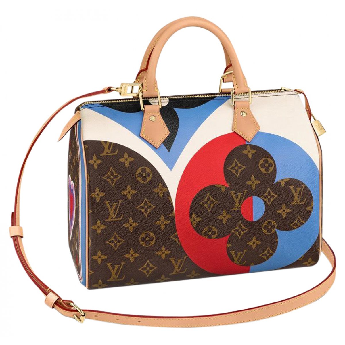 Speedy Bandoulière cloth handbag