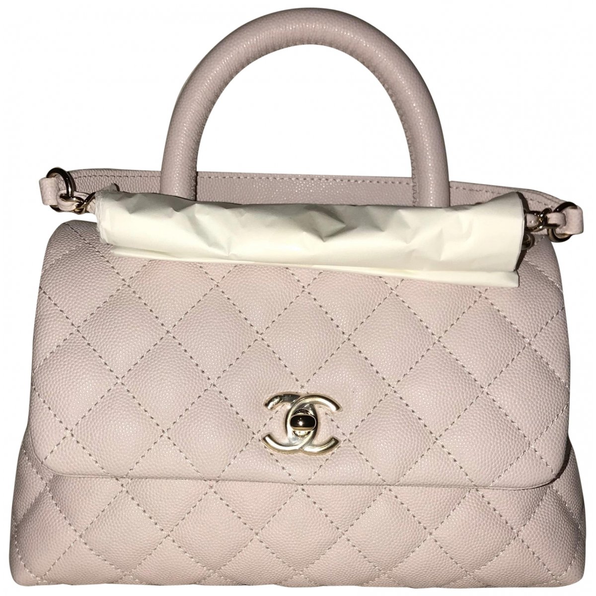 Coco Handle leather handbag