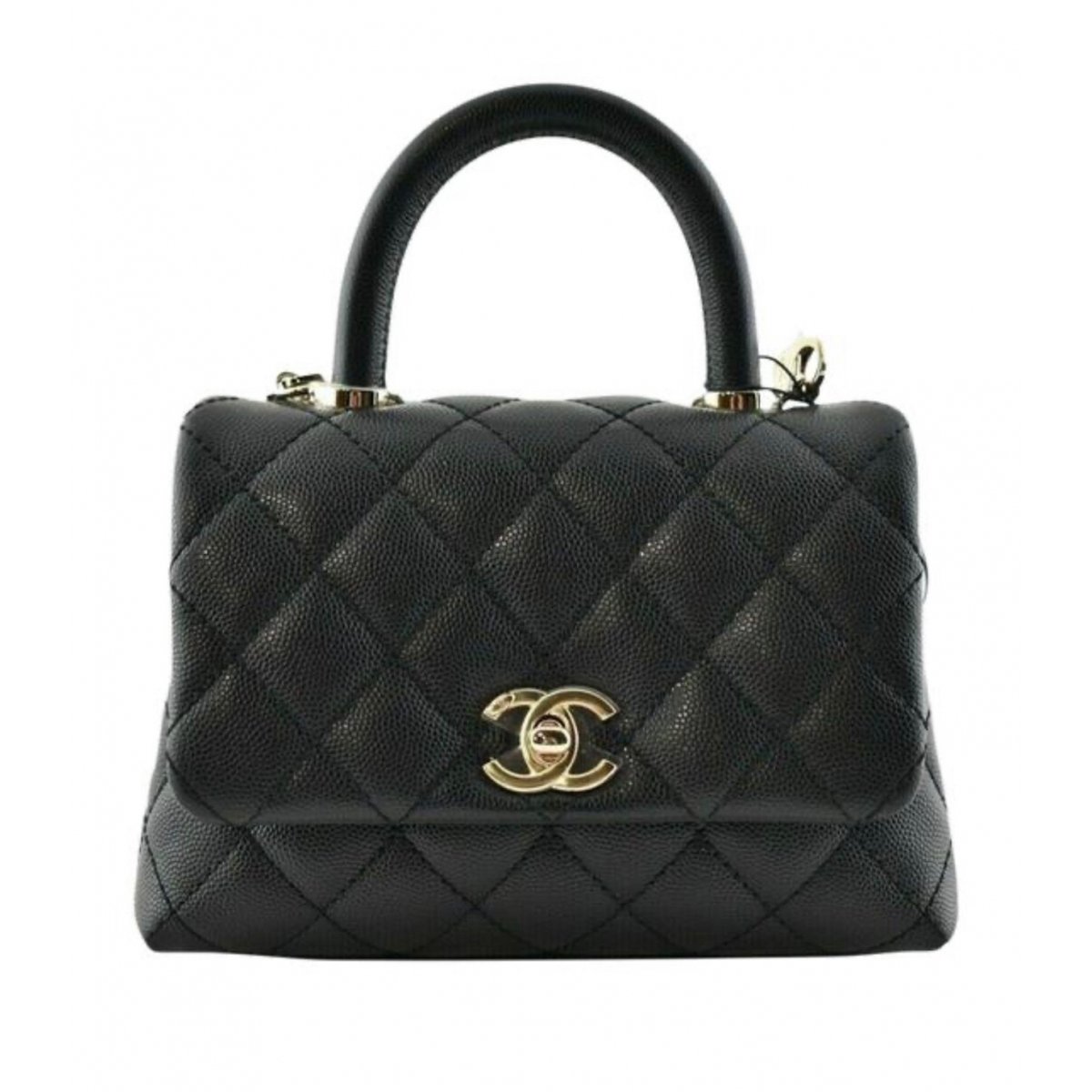 Coco Handle leather handbag