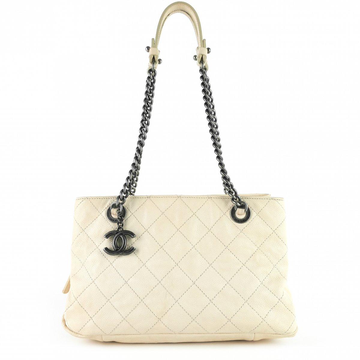 Classic CC Shopping leather tote