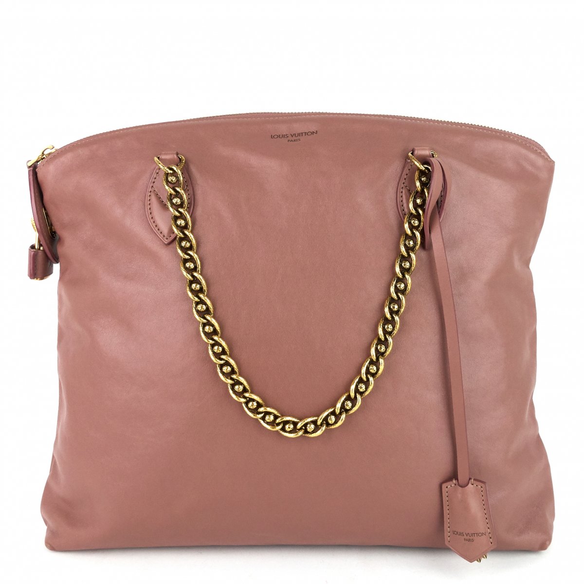 Lockit Vertical leather handbag