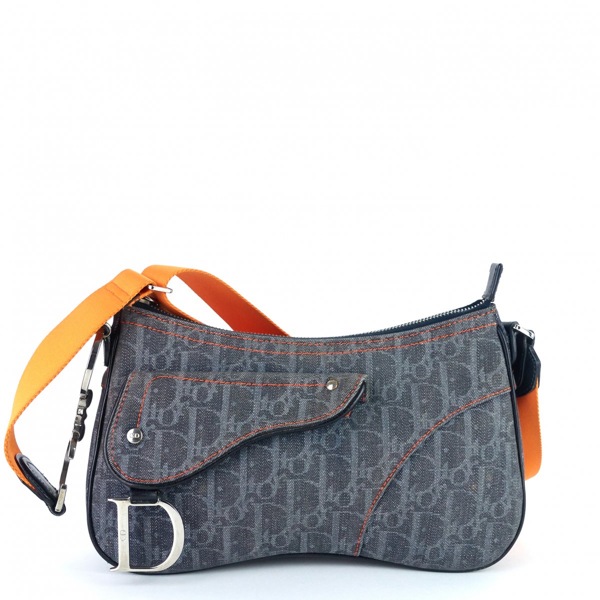 Saddle Vintage cloth handbag