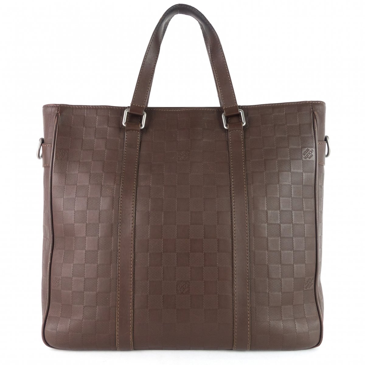 Porte Documents Voyage leather handbag