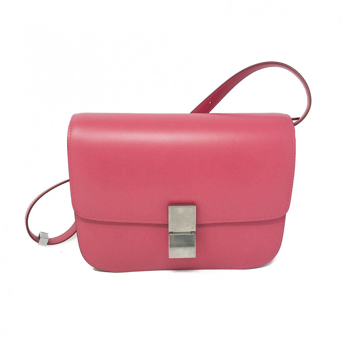 Classic leather crossbody bag