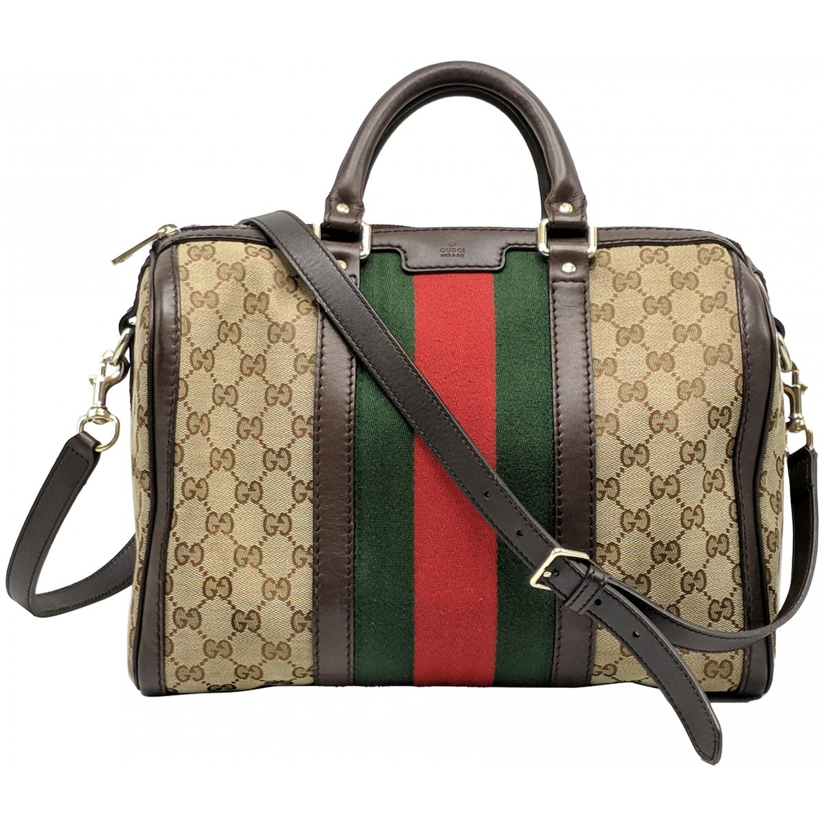 Boston cloth handbag