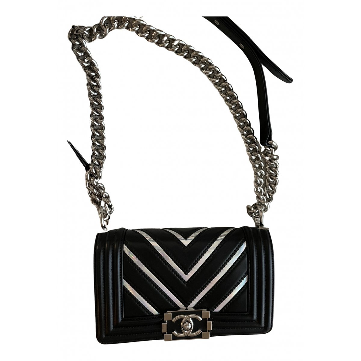 Boy leather crossbody bag
