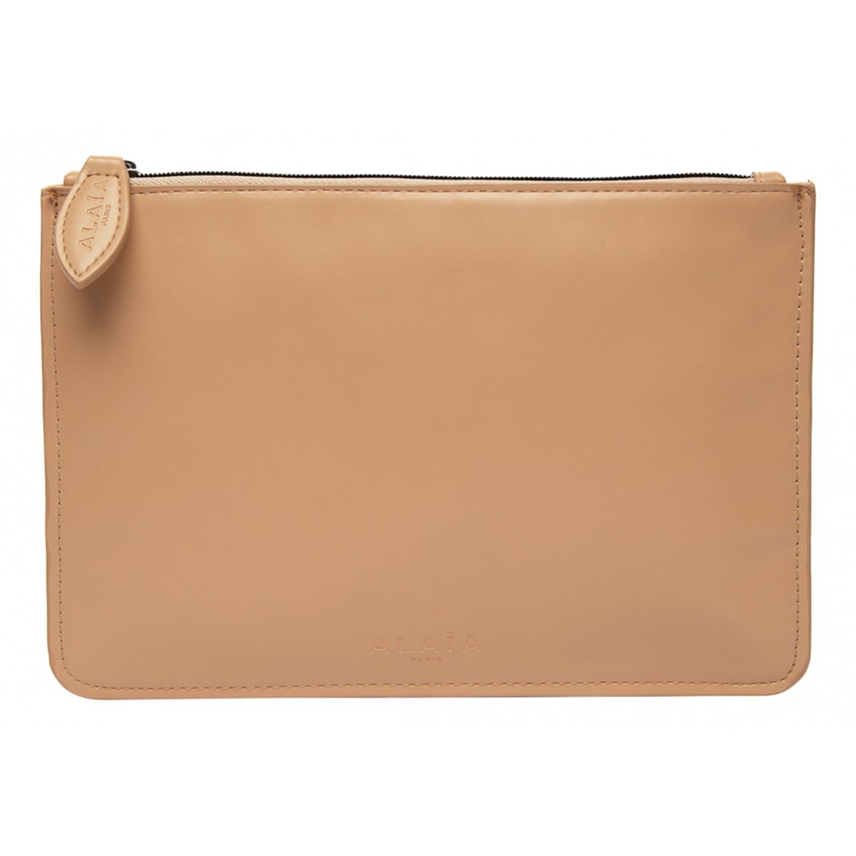 Vegan leather clutch bag