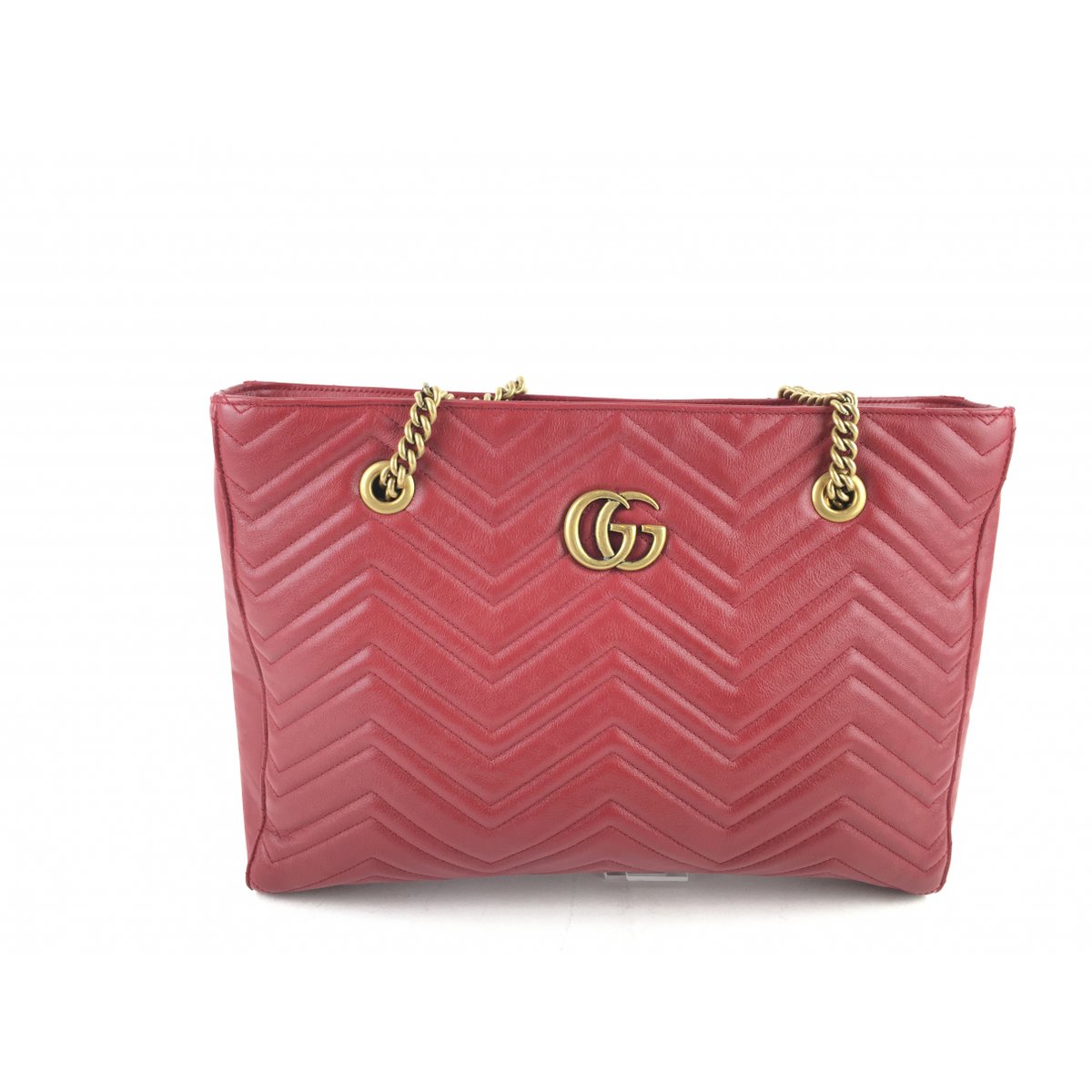 GG Marmont Chain cloth tote