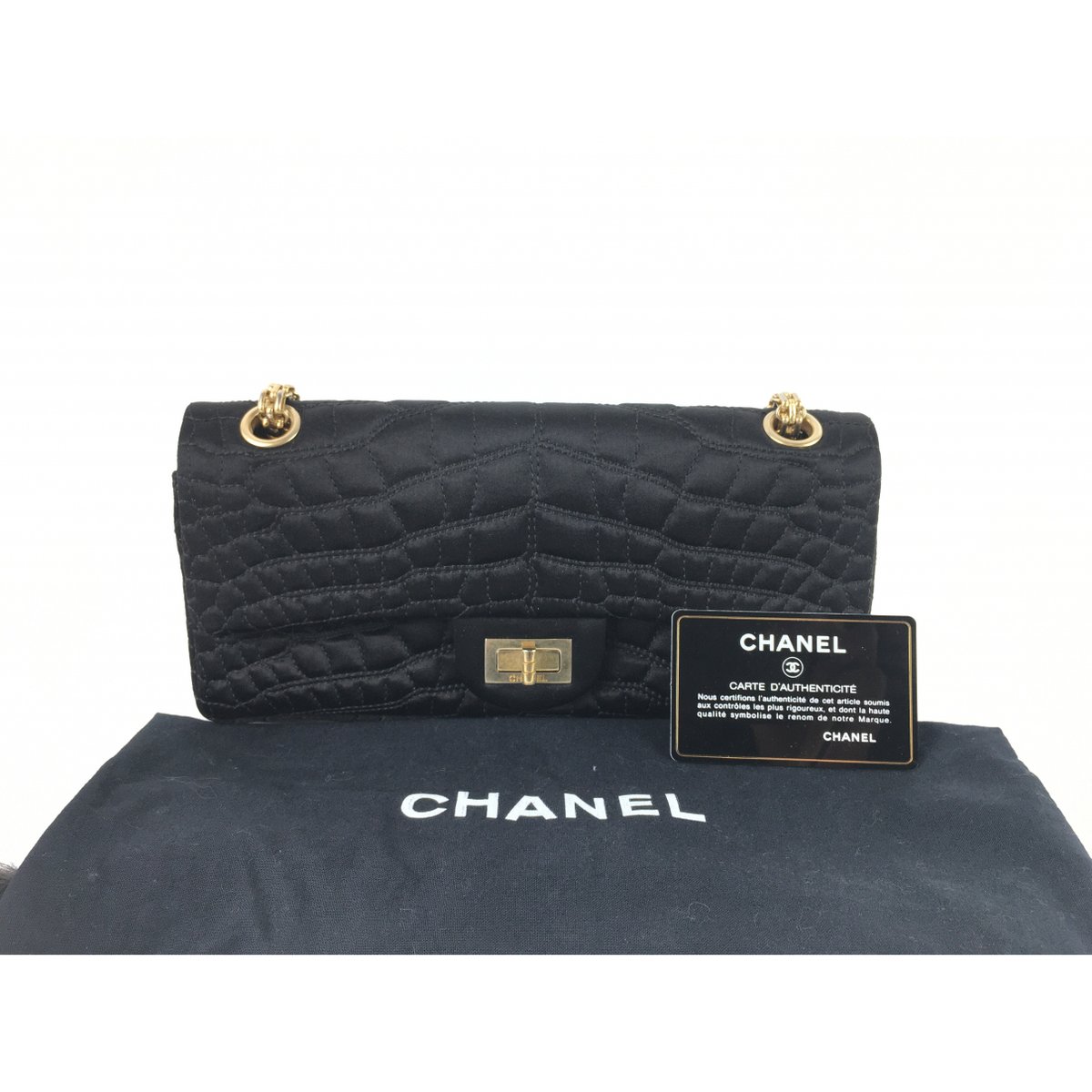 2.55 silk crossbody bag